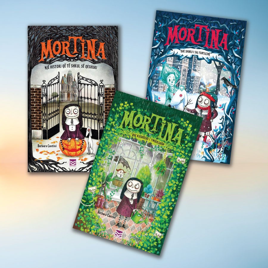 Historitë e vajzës-zombi Mortina – set me 3 libra