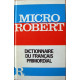 Micro Robert Dictionaire du francais primordial