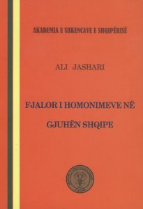 Fjalori i homonimeve ne gjuhen shqipe