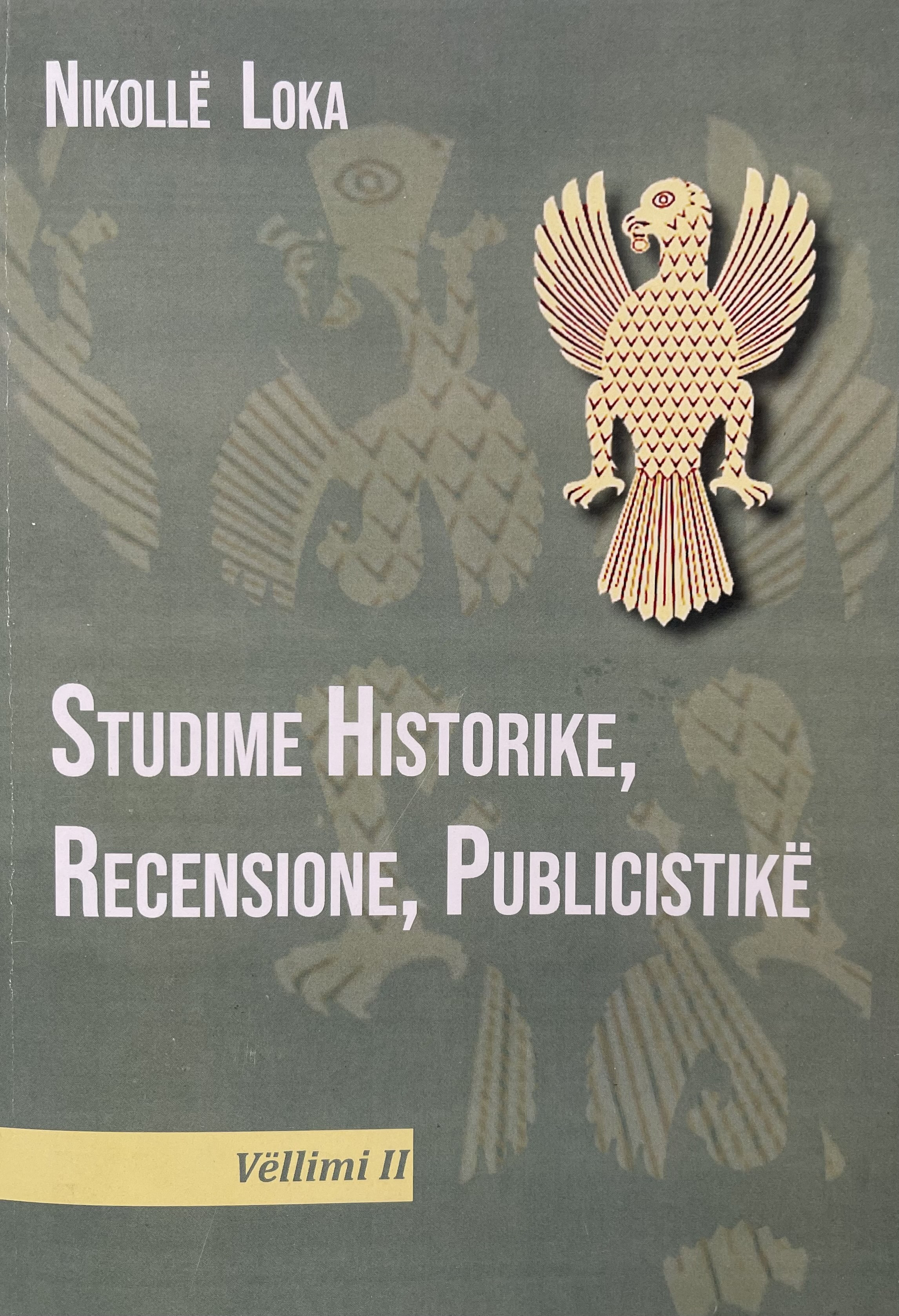 Studime historike, recensione, publicistike