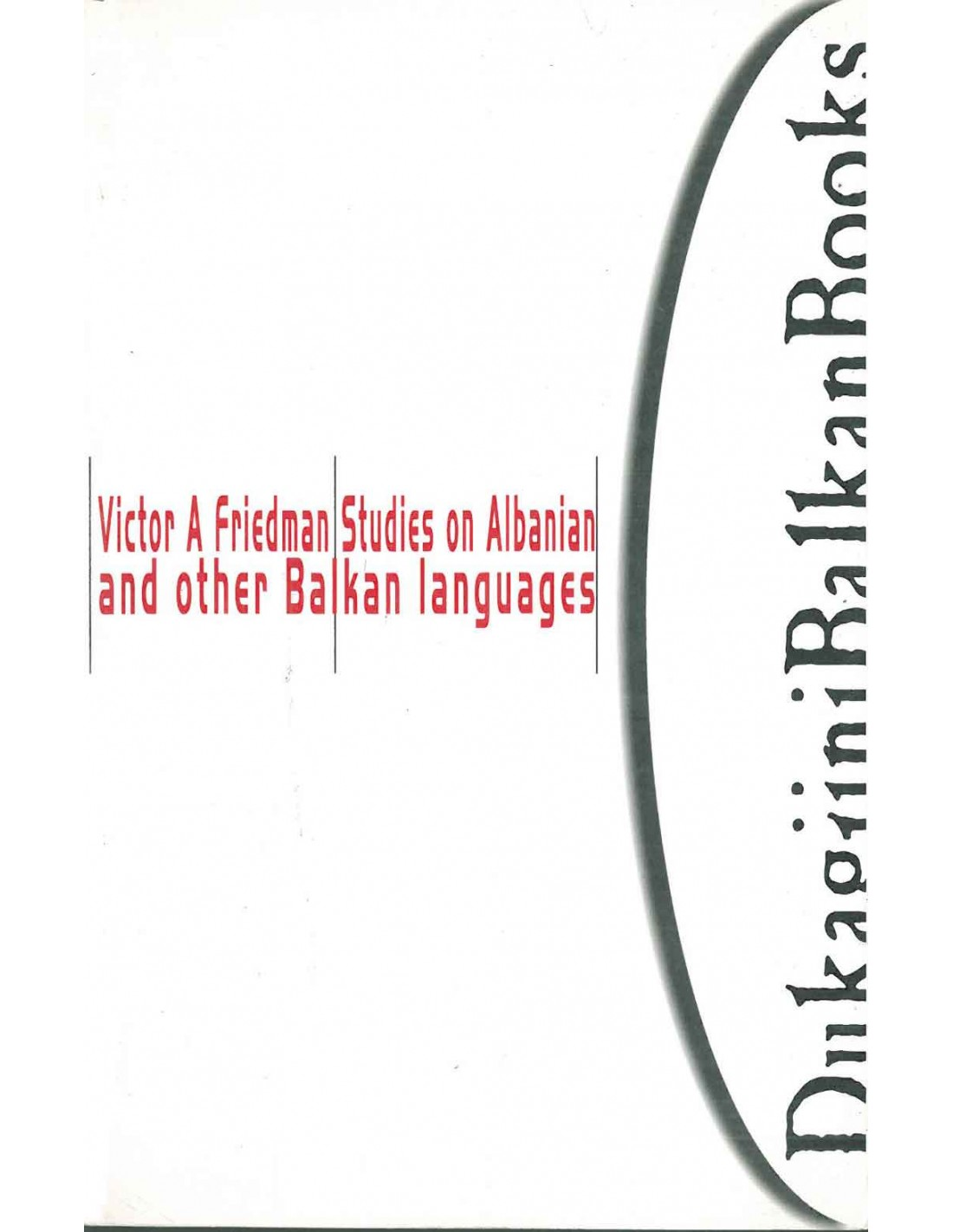 Studies on Albania and other Balkan languages