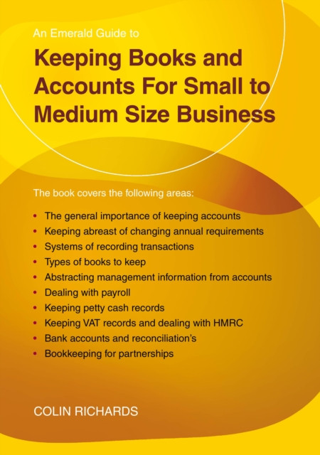 Keeping books & accounts/small to medium