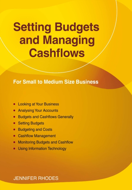Setting budgets & managing cashflows