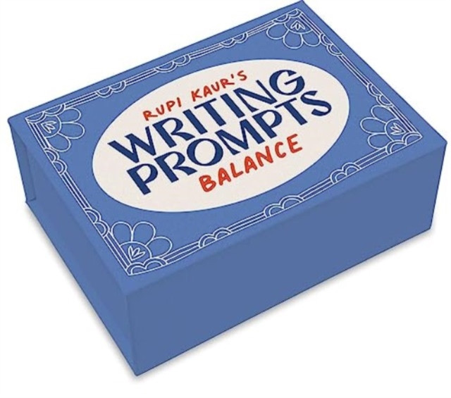 Writing prompts balance card deck