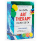 Guided art therapy card deck