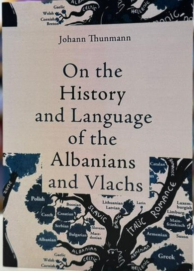 On the history and language of the albanians and vlachs