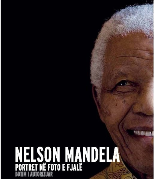 Nelson Mandela Portret ne foto e fjale