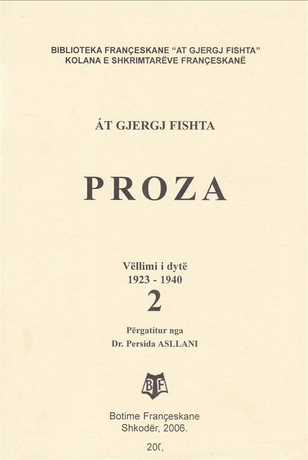 Proza, vell. II, (1923-1940)