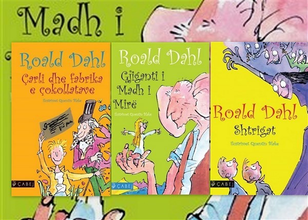 Set me 3 libra, magjite e Roald Dahl per te vegjlit