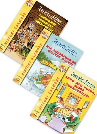 Historite gazmore dhe aventurat e Stiltonit për ty, vogëlush - set 3 libra
