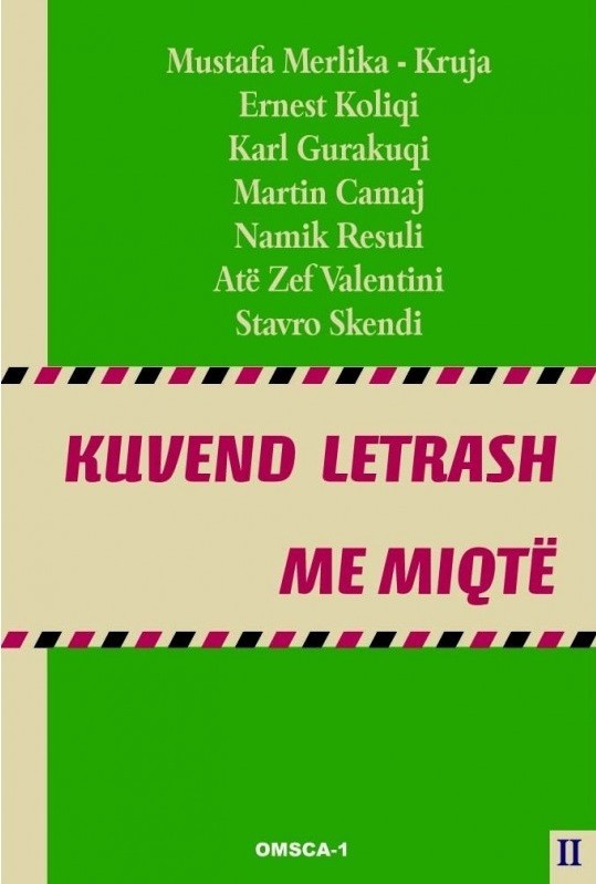 Kuvend letrash me miq, vell. II