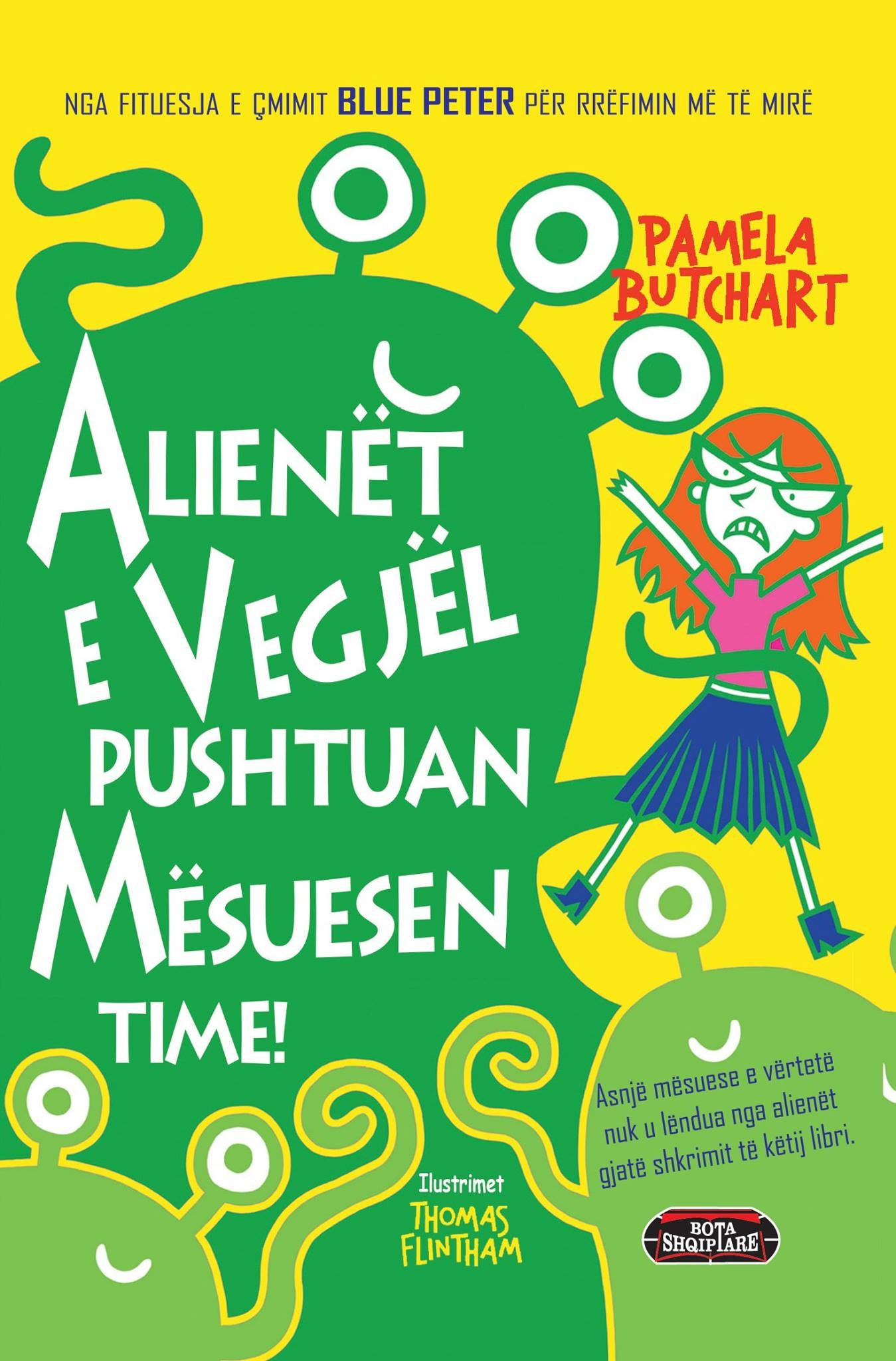 Alienët e vegjël pushtuan mësuesen time