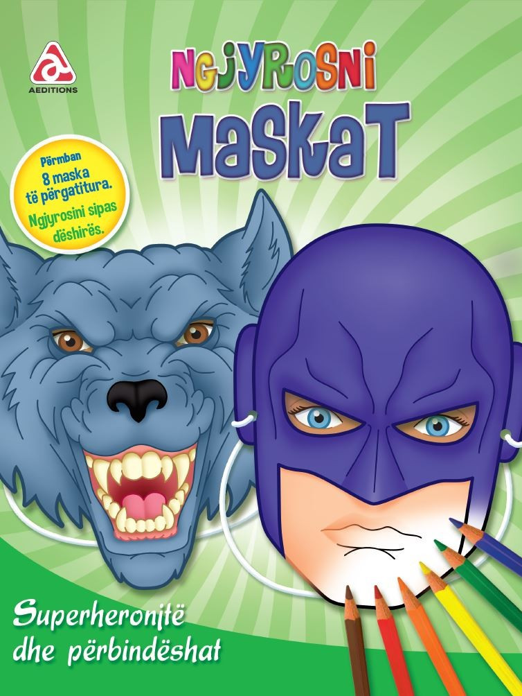 Ngjyrosni maskat - Superheronjtë