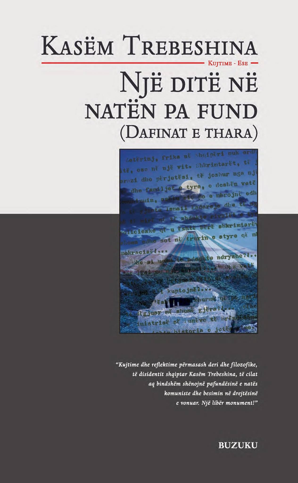 Një ditë në natën pa fund (Dafina të thara)