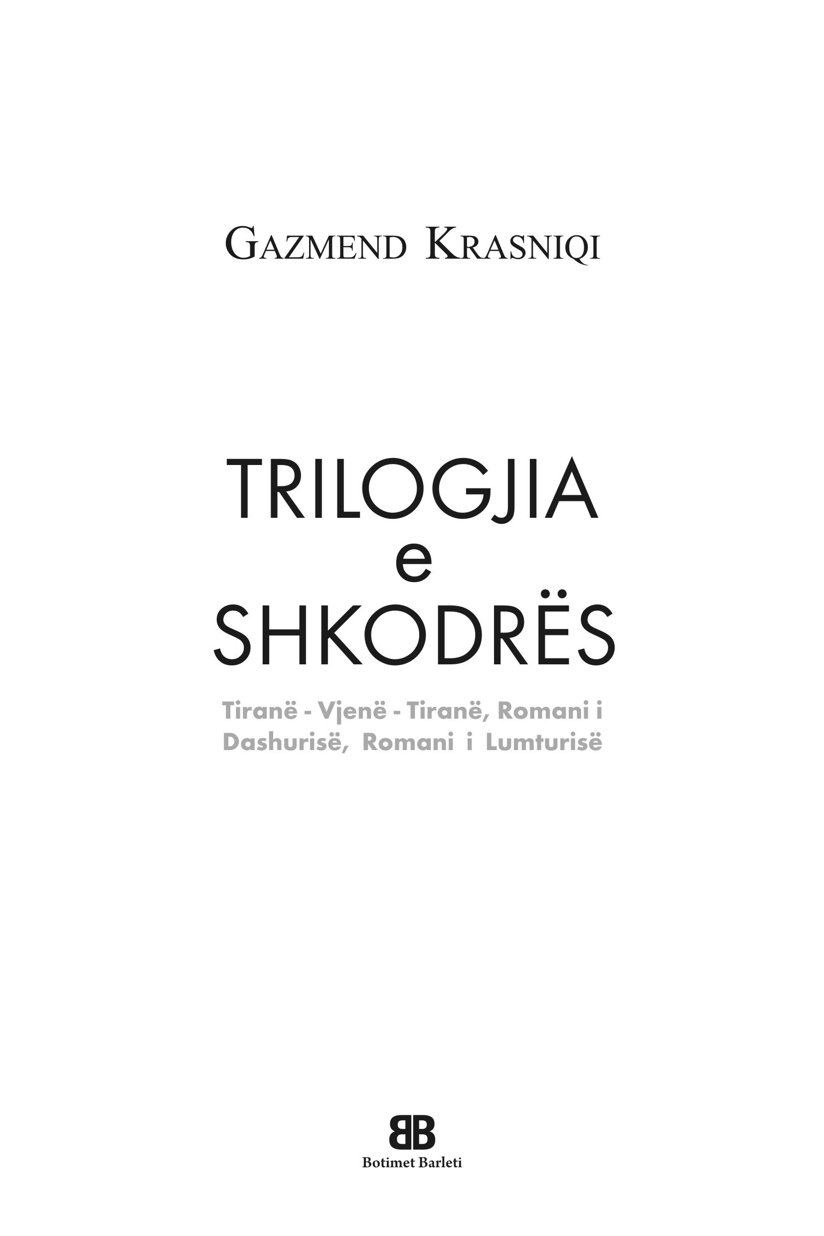 Trilogjia e Shkodrës