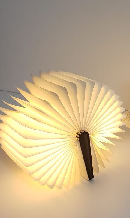 ABAZHUR I PERSONALIZUAR `BOOK LAMP`