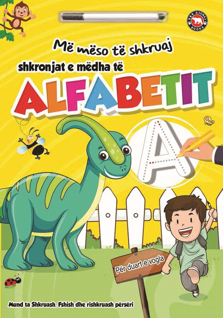 Me meso te shkruaj shkronjat e medha te alfabetit