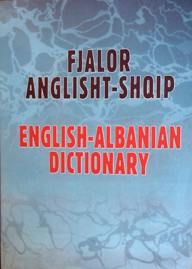 Fjalor anglisht - shqip