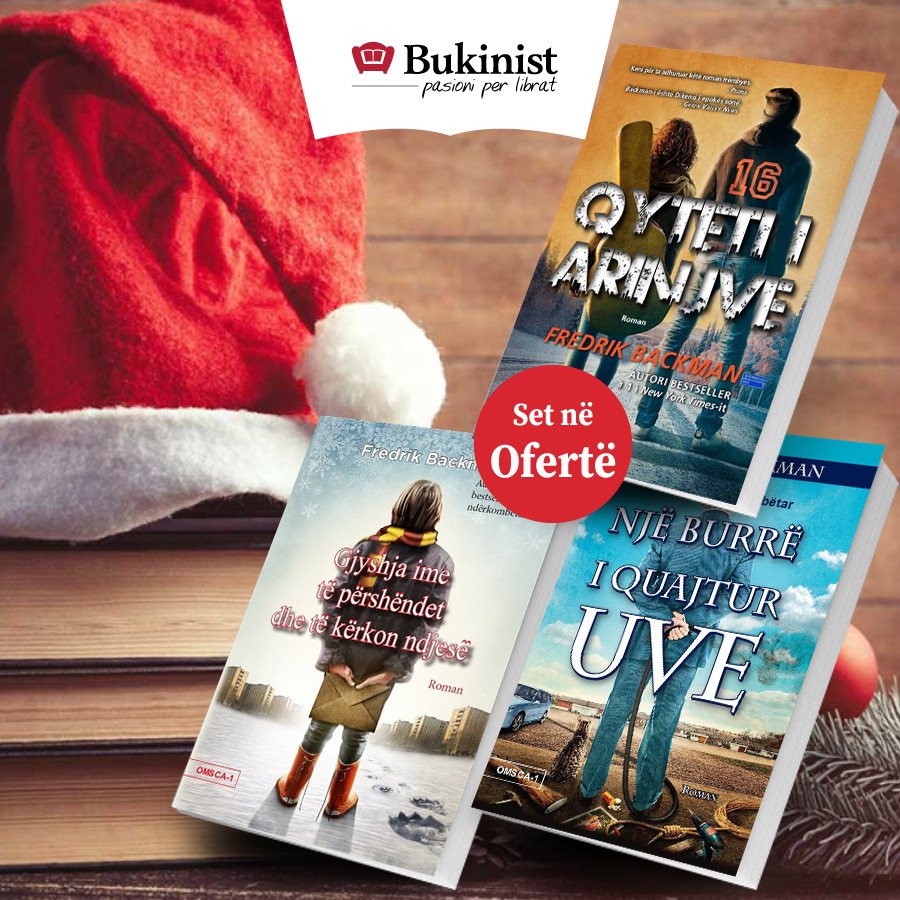 Biblioteka me librat e Frederik Backman ne shqip – set