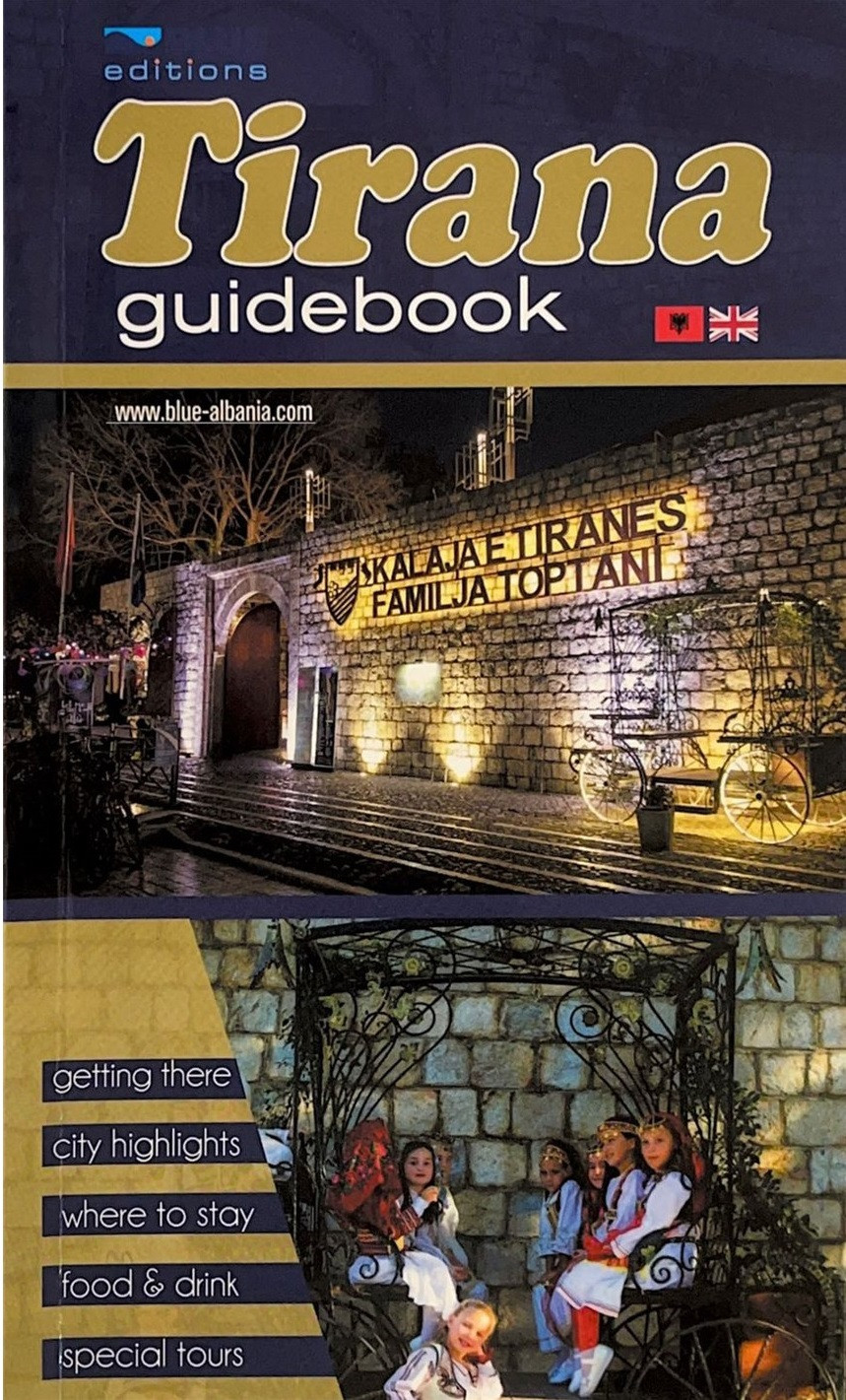 Tirana guide book