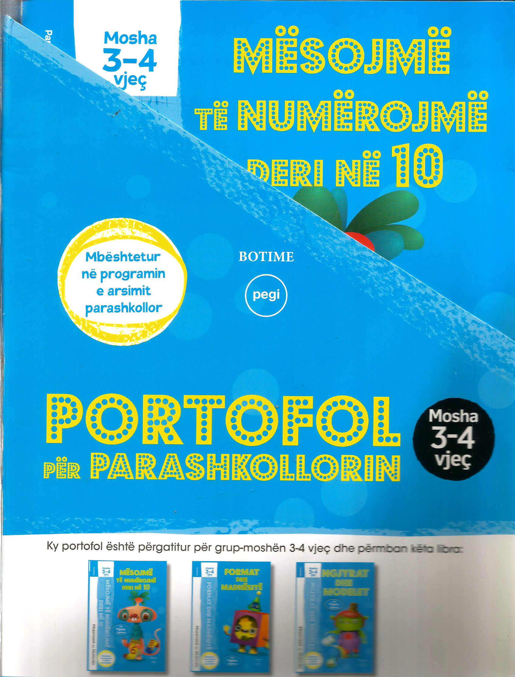 Portofol per parashkollorin per moshen 3 – 4 vjec