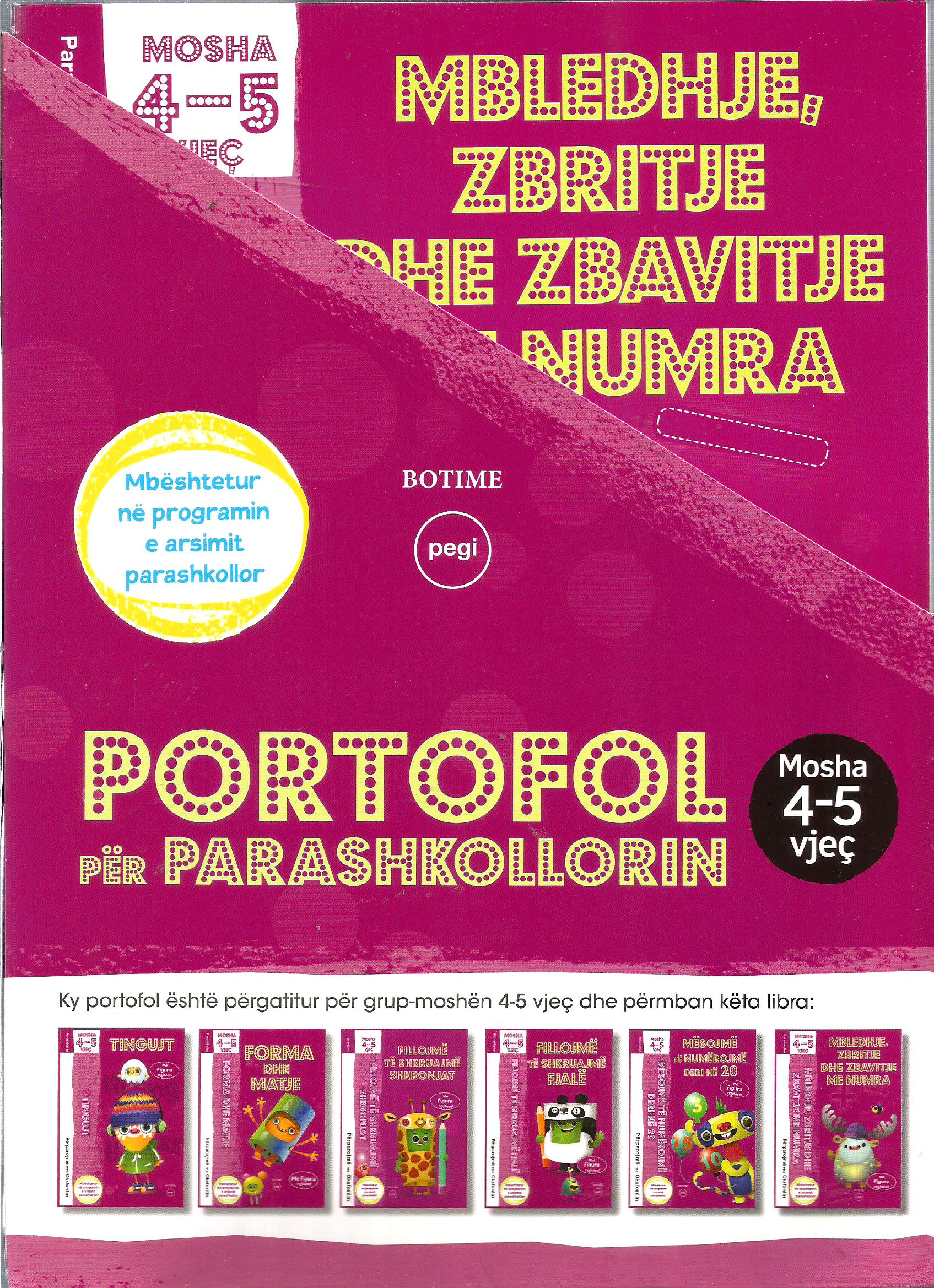 Portofol per parashkollorin per moshen 4 – 5 vjec