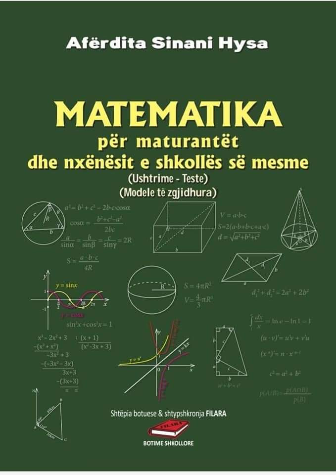 Matematika per maturantet dhe nxenesit e shkollave te mesme