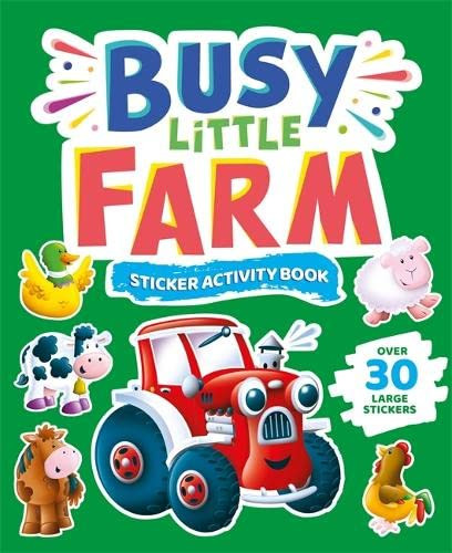 Busy little farm sticker activity book