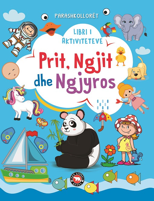 Libri i aktiviteteve Prit, Ngjit dhe Ngjyros