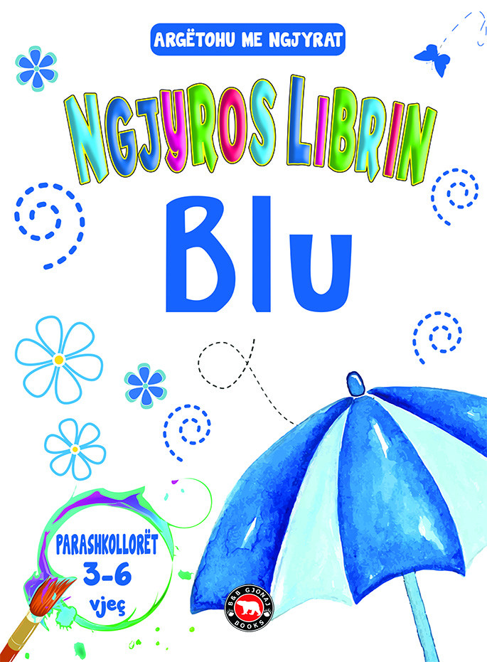 Argetohu me ngjyrat - Ngjyros librin BLU