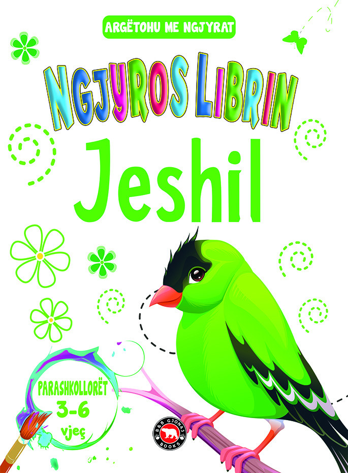 Argetohu me ngjyrat Ngjyros librin JESHIL