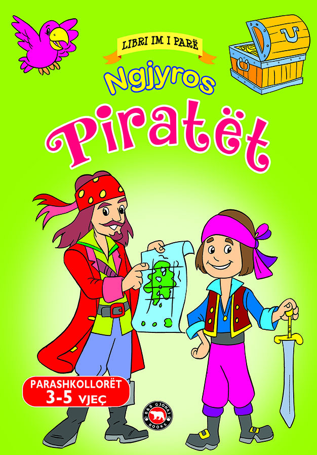 LIBRI IM I PARE Ngjyros PIRATET