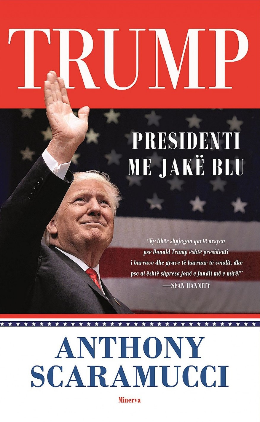 Trump presidenti me jake blu