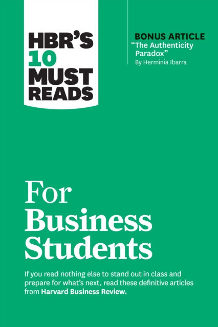 Hbrs 10 must reads for business student