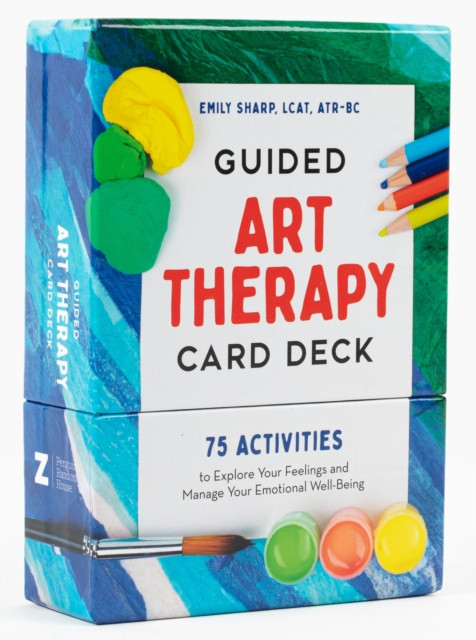 Guided art therapy card deck