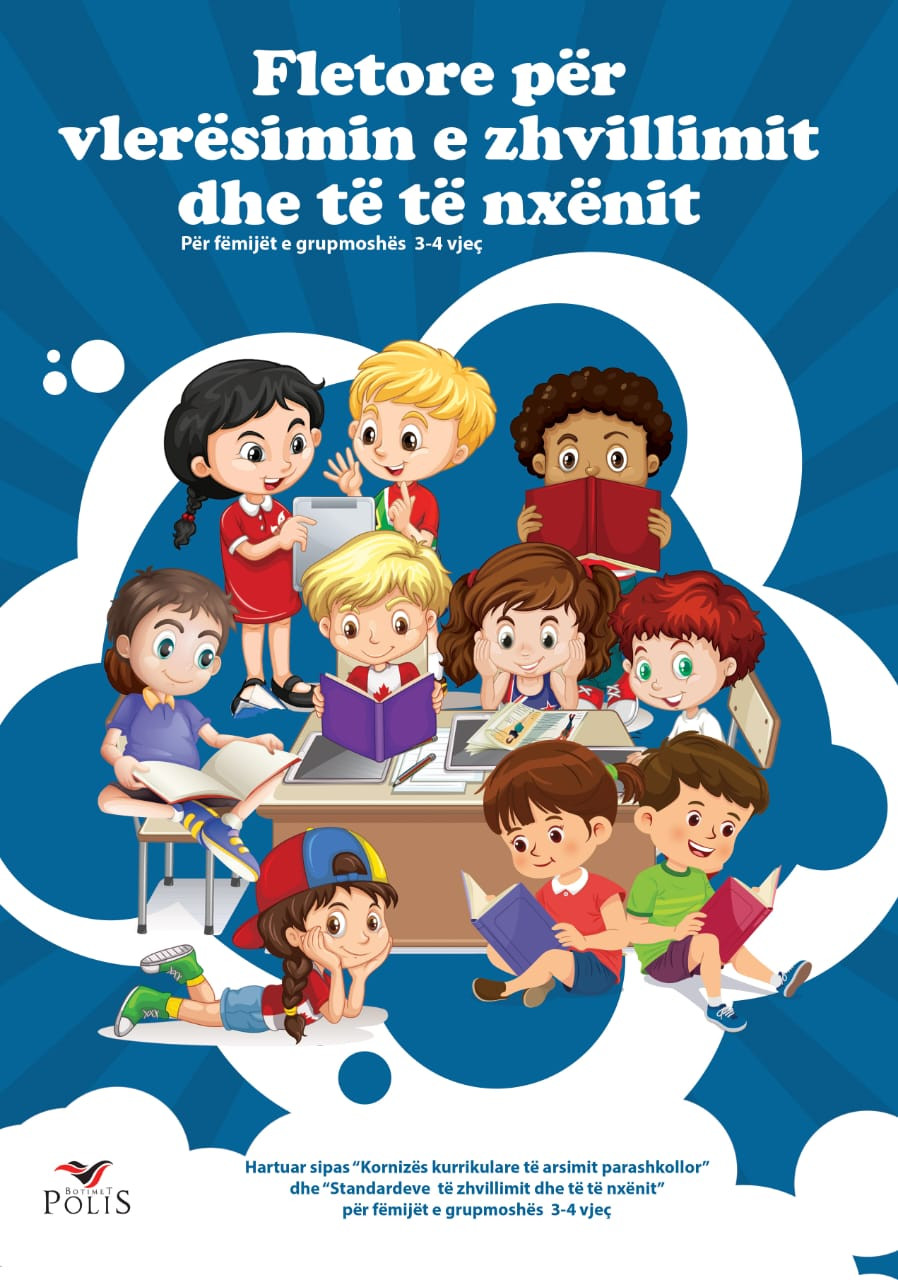 Fletore për vlerësimin e zhvillimit dhe të të nxënit të fëmijëve të grupmoshës 3-4 vjeç