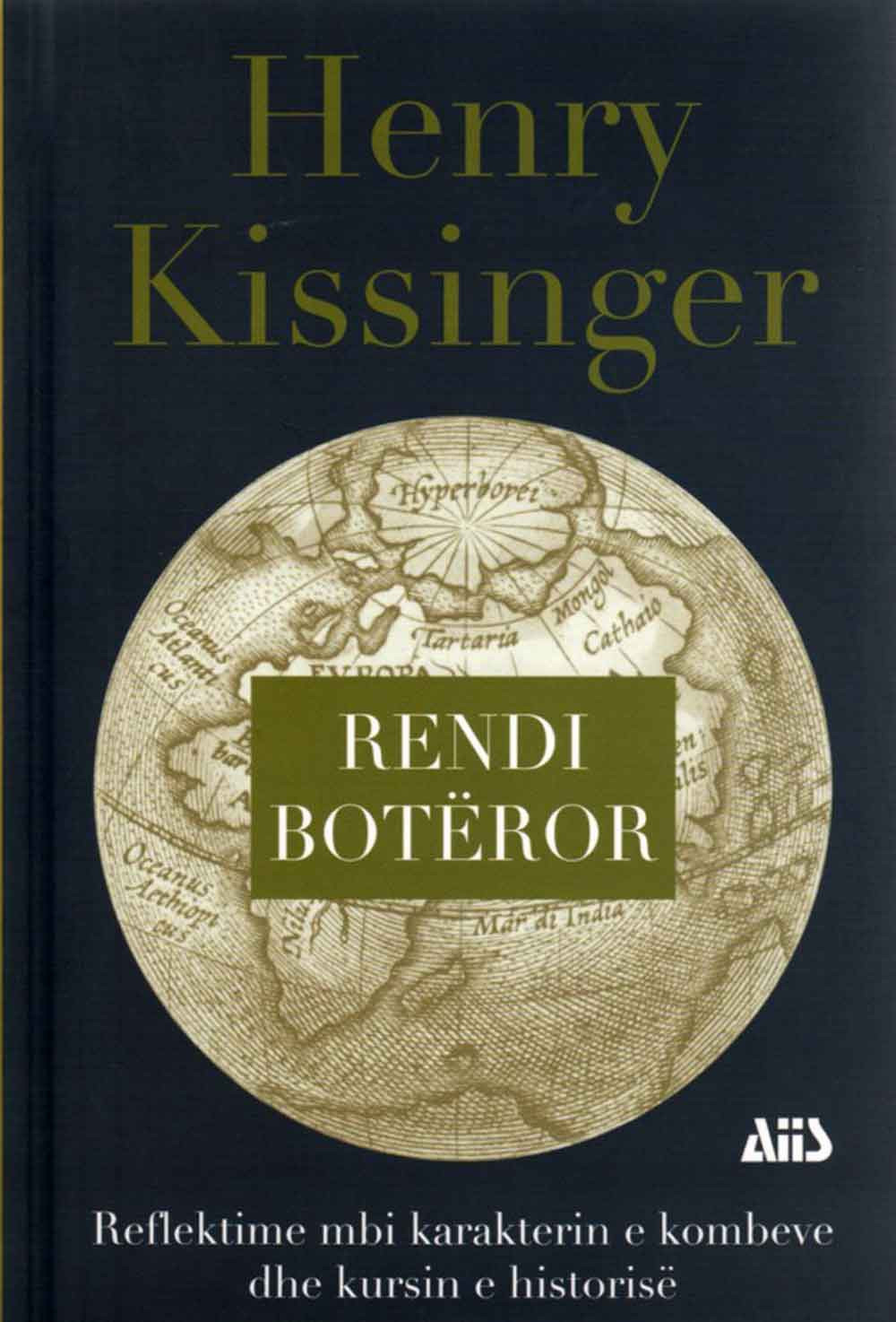 Rendi botëror, - reflektime mbi karakterin e kombeve dhe kursin e historisë