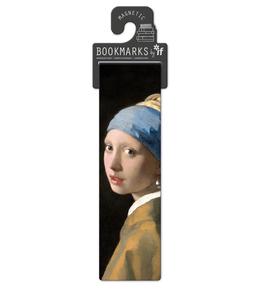 Classics Magnetic Bookmatks Gorl With A Prarl Earring