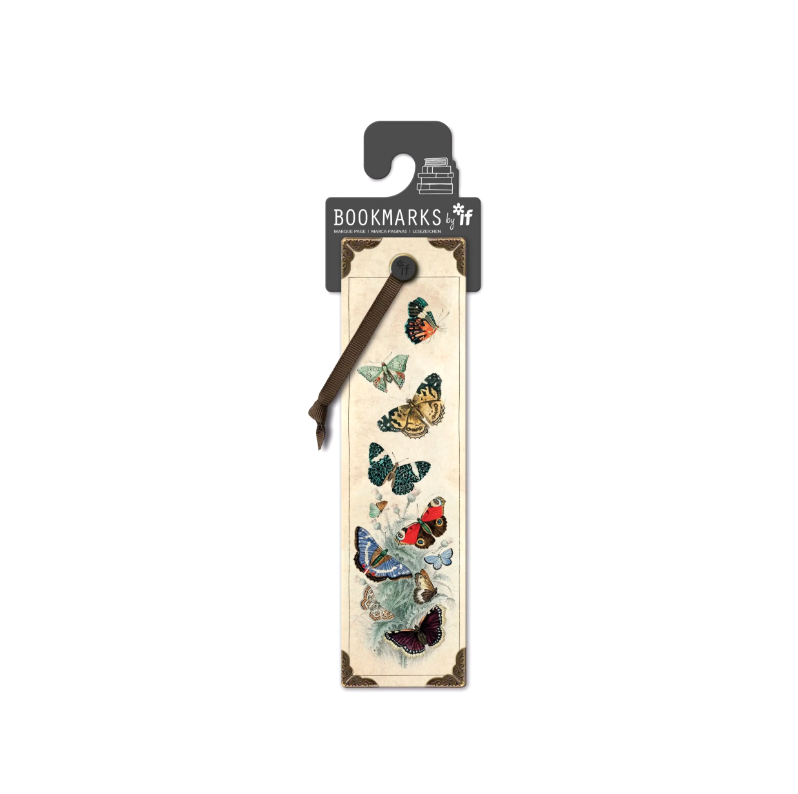 Vintage Bookmarks Butterfiles