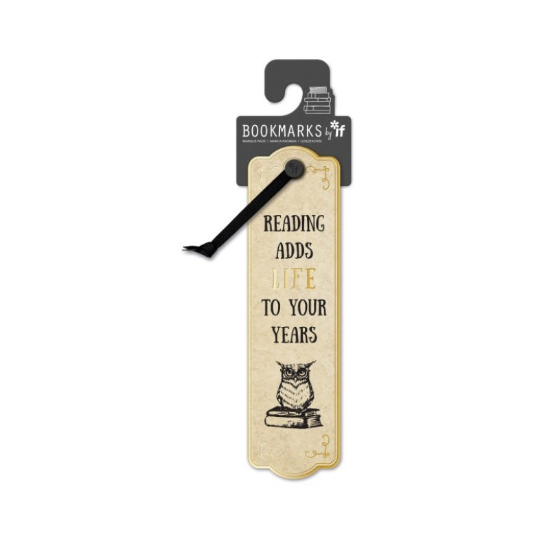 Literary Reading Adds Life Tot Your Years