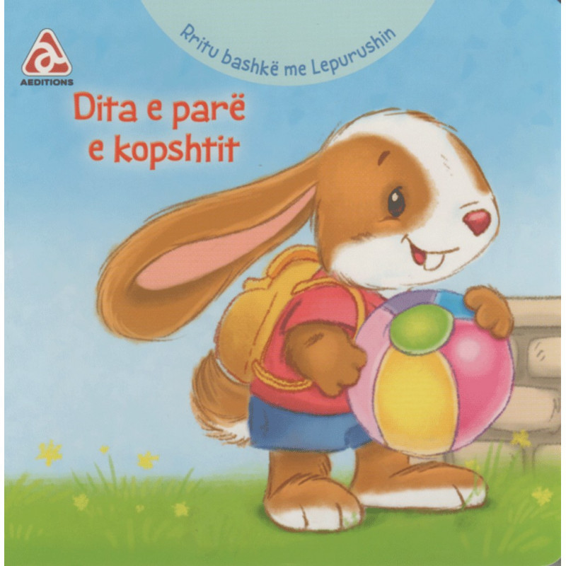 Rritu bashkë me lepurushin, Dita e parë e kopshtit