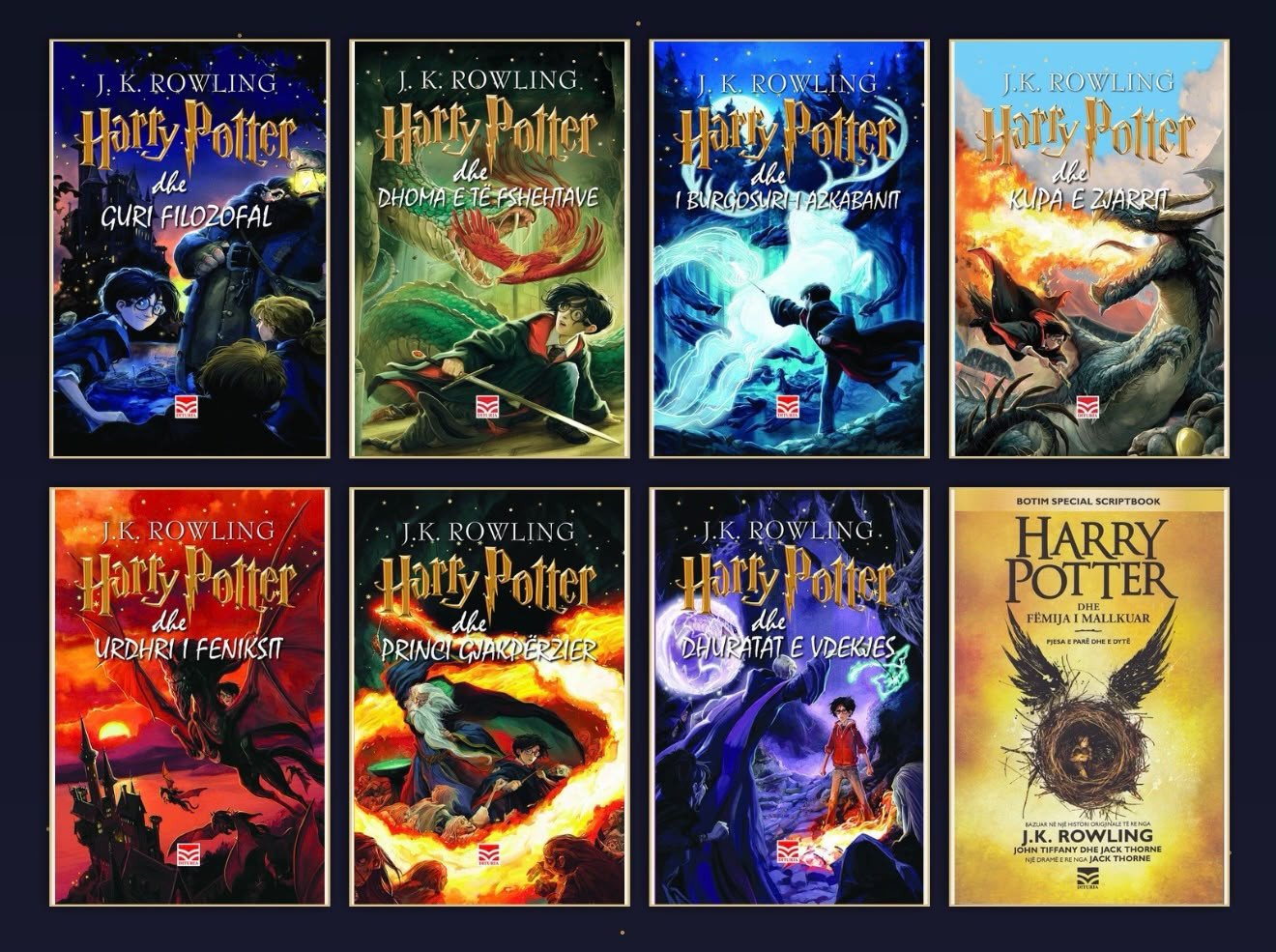 Set 8 libra, Harry Potter i pashmangshëm