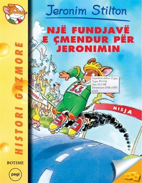 Nje fundjave e cmendur per Jeronimin - Stilton 13