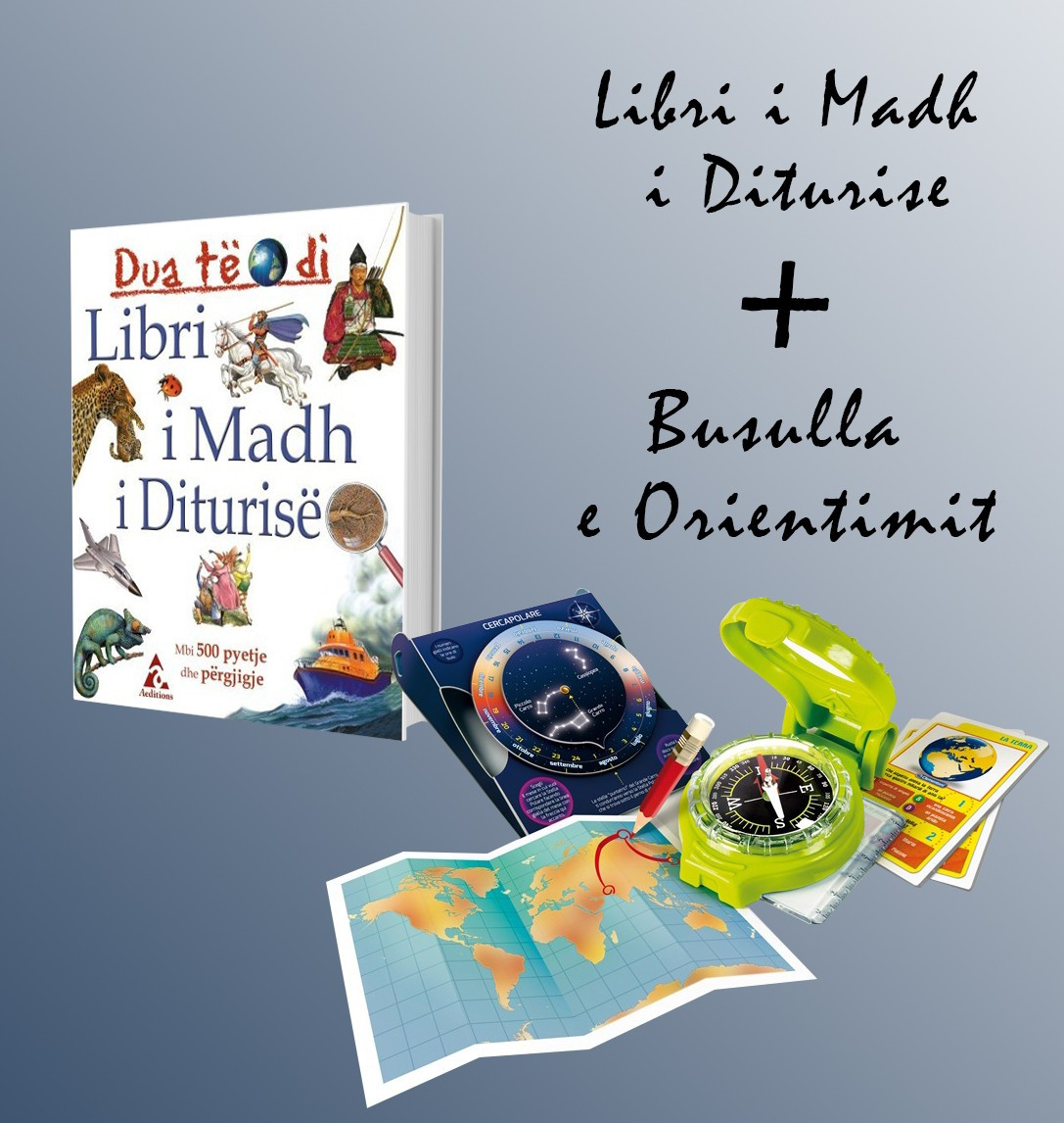 Set Busulla e orientimit + “Libri i diturisë”