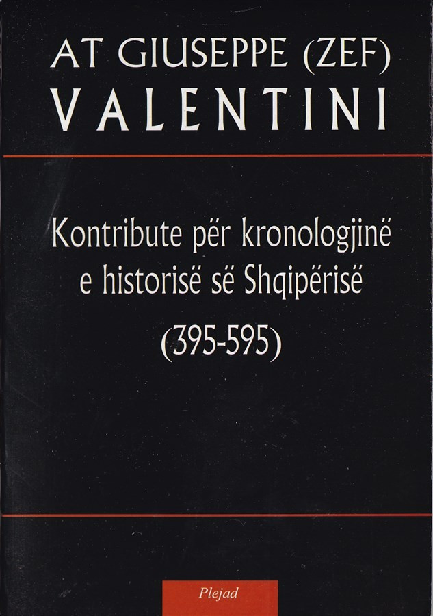 Kontribute per kronologjine e historise se Shqiperise (395 – 595)