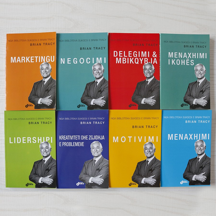 Set 8 libra - Drejtimi suksesshëm i biznesit sipas Brian Tracy