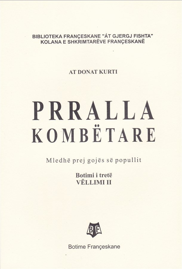 Prralla kombetare, vell. II