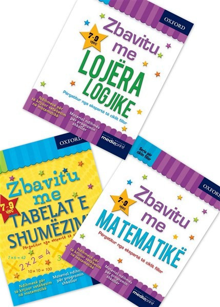 Set me 3 libra, - Meso femijen tuaj ne Matematike dhe logjike me librat e Oksfordit