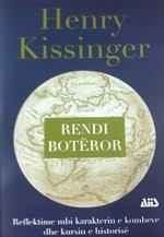 Rendi botëror, - reflektime mbi karakterin e kombeve dhe kursin e historisë